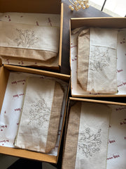 Autumn Floral DIY Embroidery Pouch