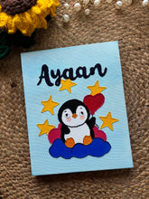 Panda Among Stars - Name Canvas