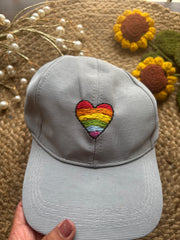 Rainbow π- Embroidered Cap