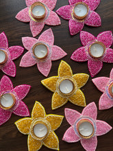 Flower Diya Holders - Diwali Decoration