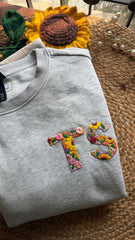 Customized Embroidered Sweatshirt - Initials