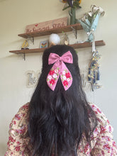 Spring Delight - Embroidered Bow