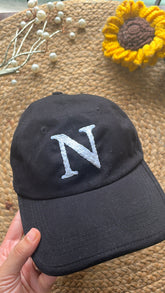 Name Initial - Embroidered Cap