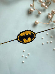 Batman - Hand Embroidered Rakhi