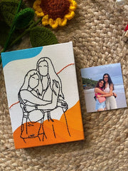 BFF / Bridesmaid Customized Portrait ❤