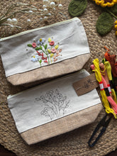 Autumn Floral DIY Embroidery Pouch