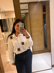 Nazar - Cotton Linen Embroidered Shirt