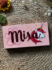 Personalized Name Plate with your favourite theme!