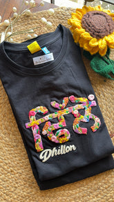 Customized Name Embroidery - Tshirt