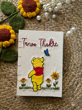 Love Pooh - Customized Hand Embroidered Journal