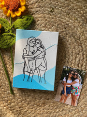 BFF / Bridesmaid Customized Portrait ❤