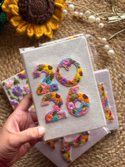 2026 - Customized Hand Embroidered Journal