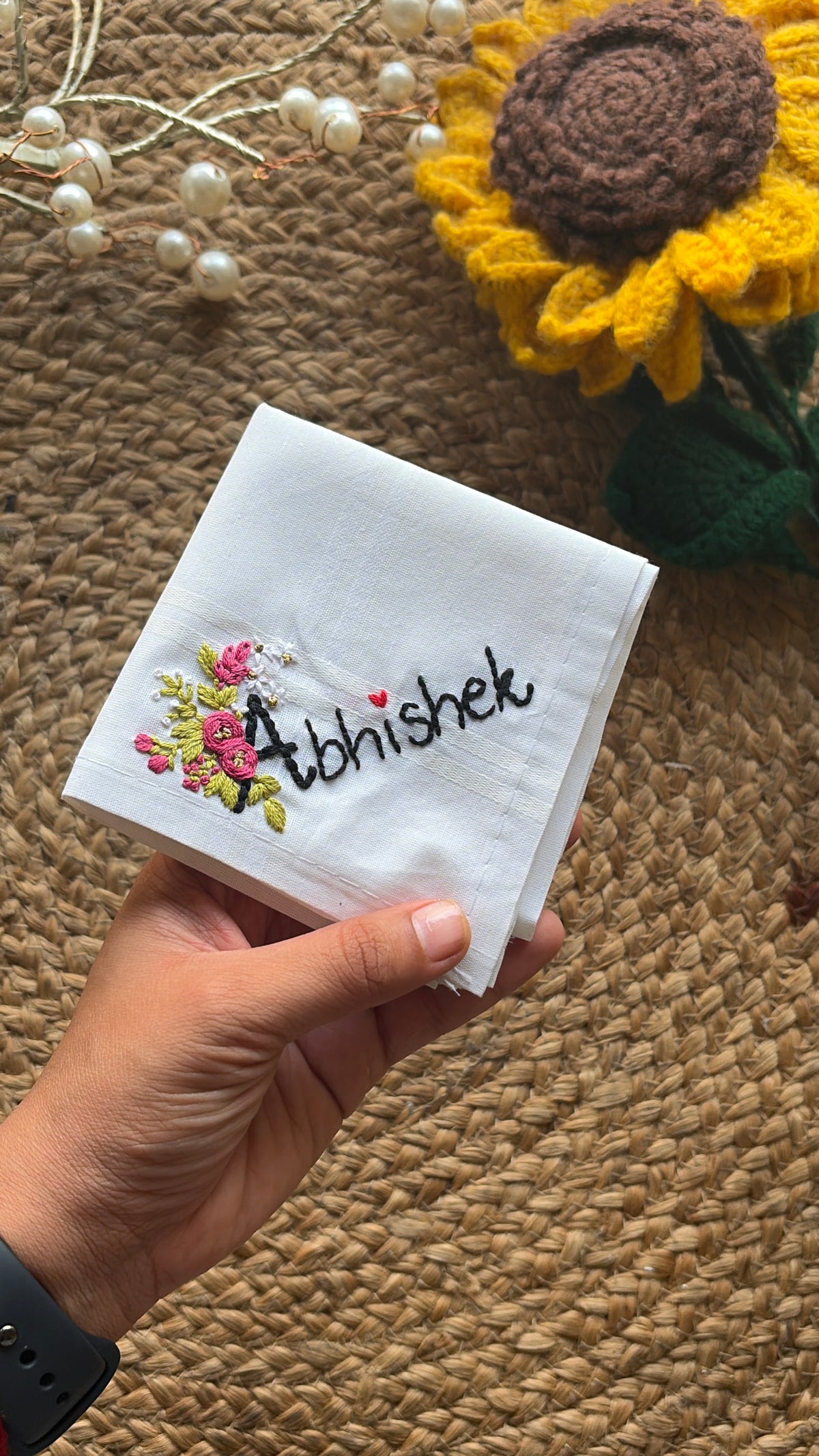 Customised Name Hanky