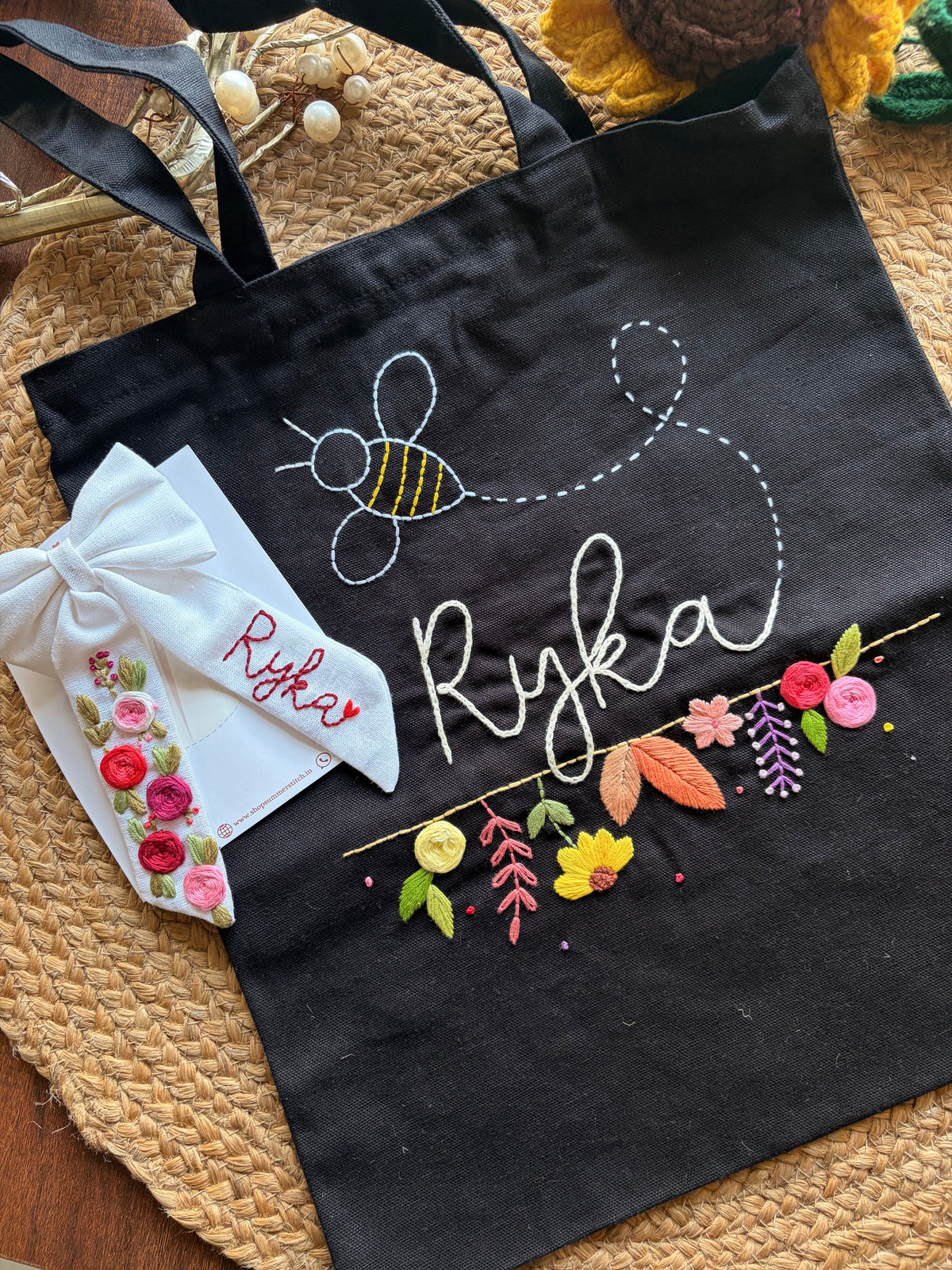 Customised Tote Bag - Bow Hamper