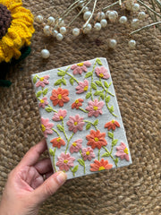 Bloom - Customized Hand Embroidered Journal
