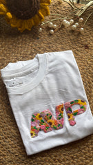 Customized Embroidered T-shirt