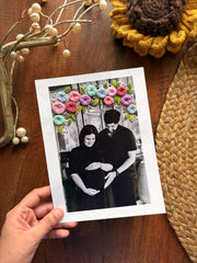 Photograph Embroidered Frame