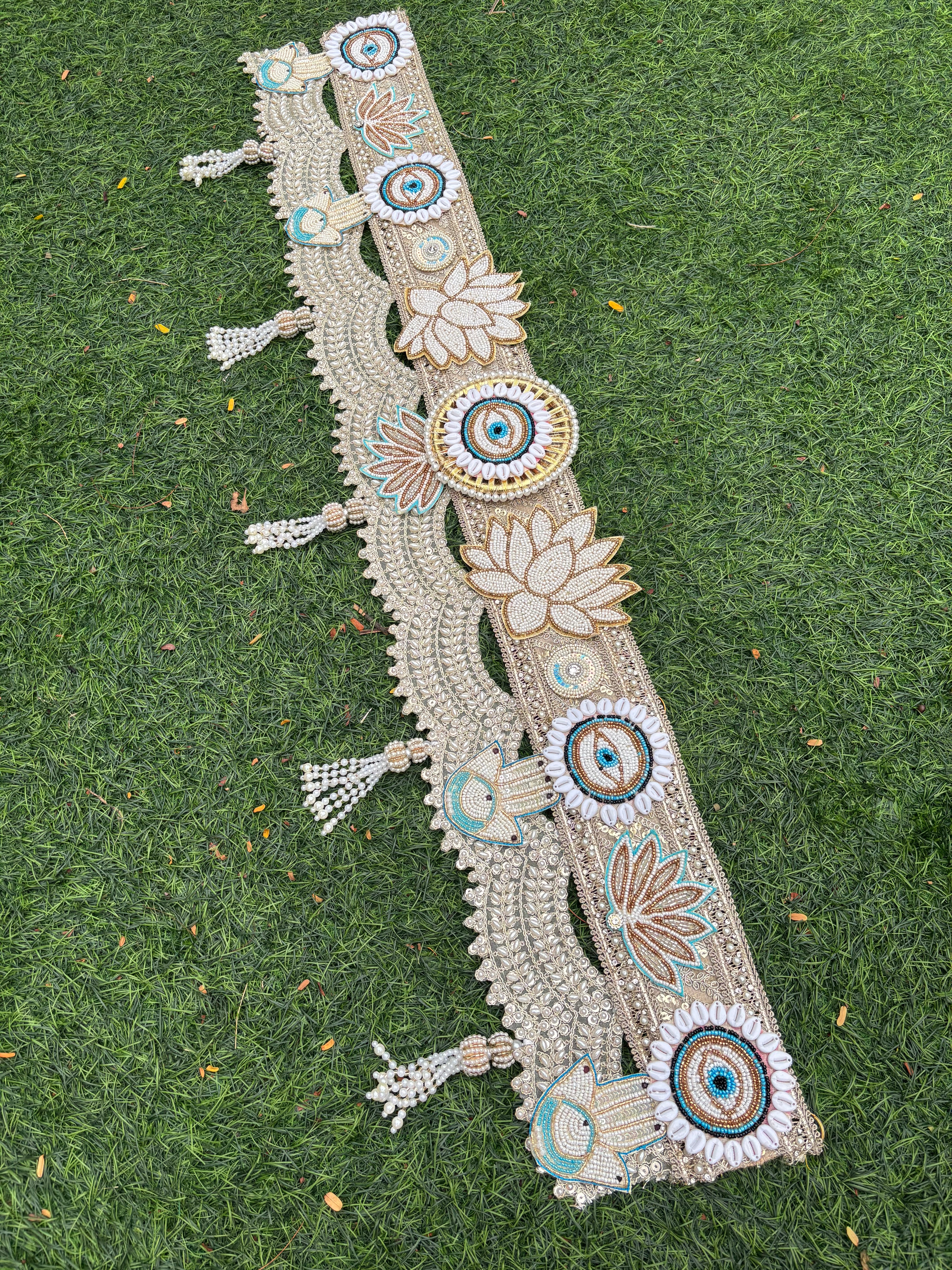 Blue Hamsa Bandhanwar - Diwali