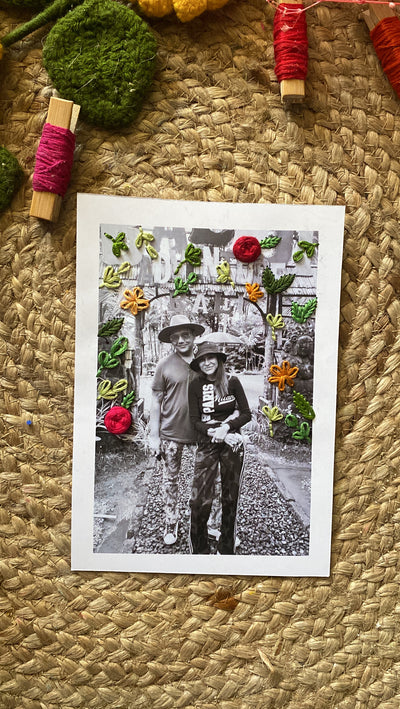 Embroidered Photo
