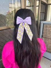 Lavelle 💜-  Embroidered Bow