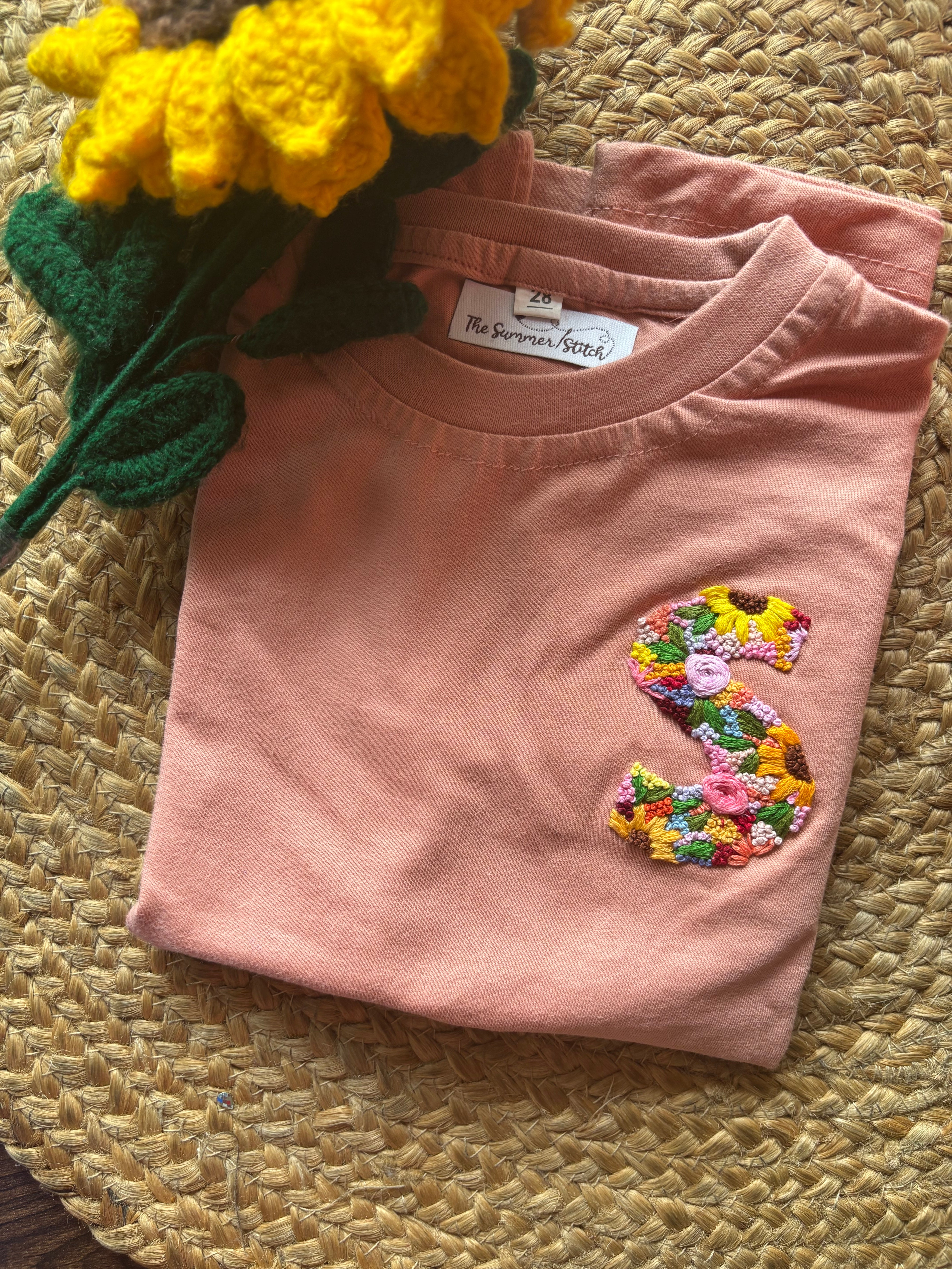 Customized Embroidered T-shirt