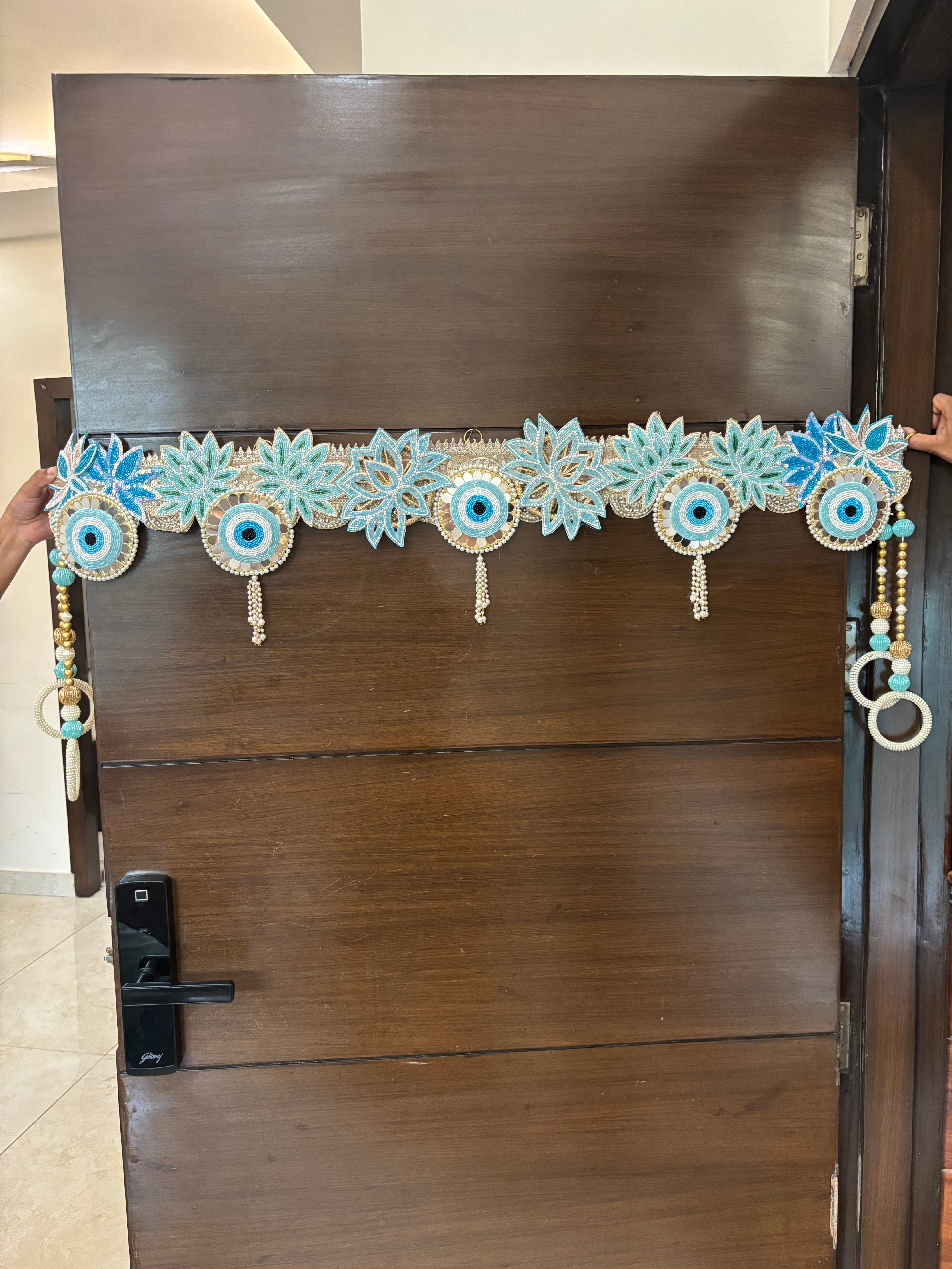 Lotus Mirror Bandhanwar - Diwali