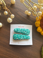 Colorful Dream - Embroidered Hair Pin