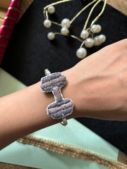 Dumbell - Hand Embroidered Rakhi