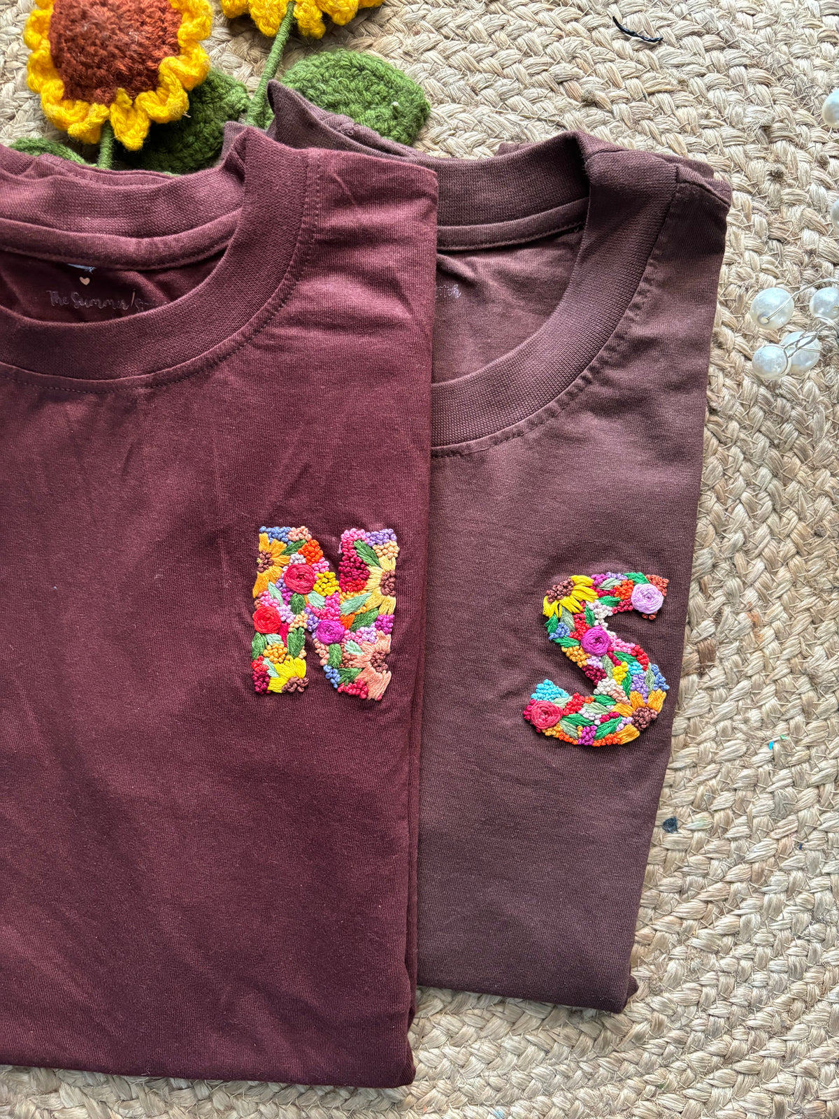 Customized Embroidered T-shirt