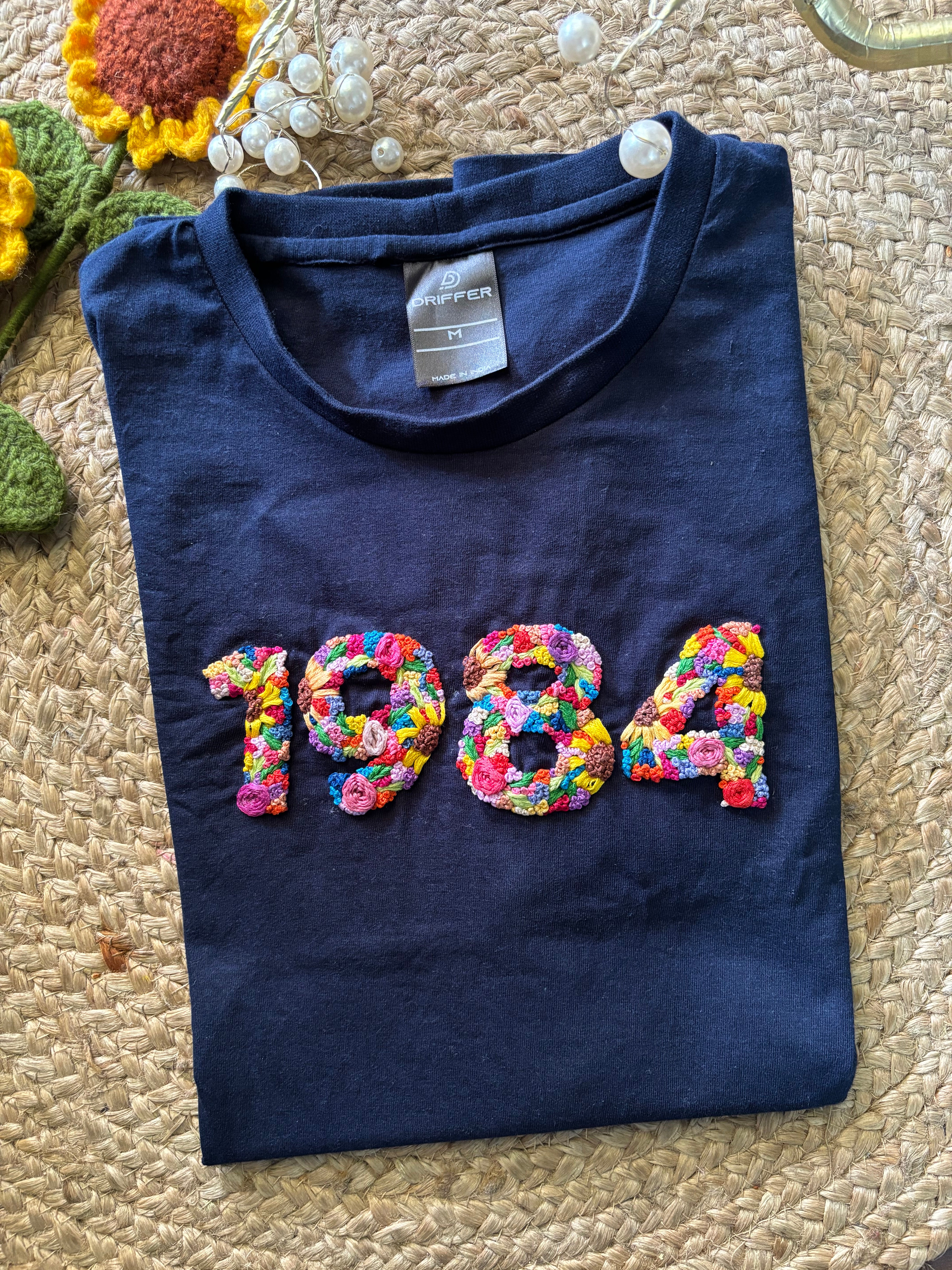 Customized Embroidered T-shirt