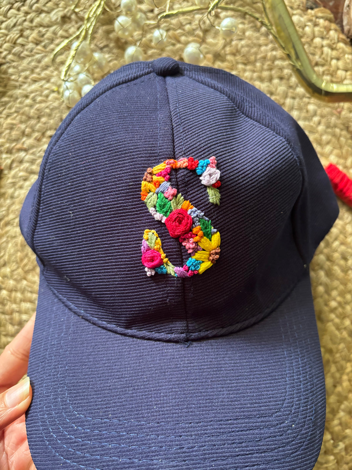 Name Initial - Embroidered Cap