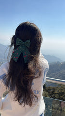 Candy & Bow-  Embroidered Bow