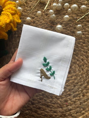 Small Initial Customised Hanky