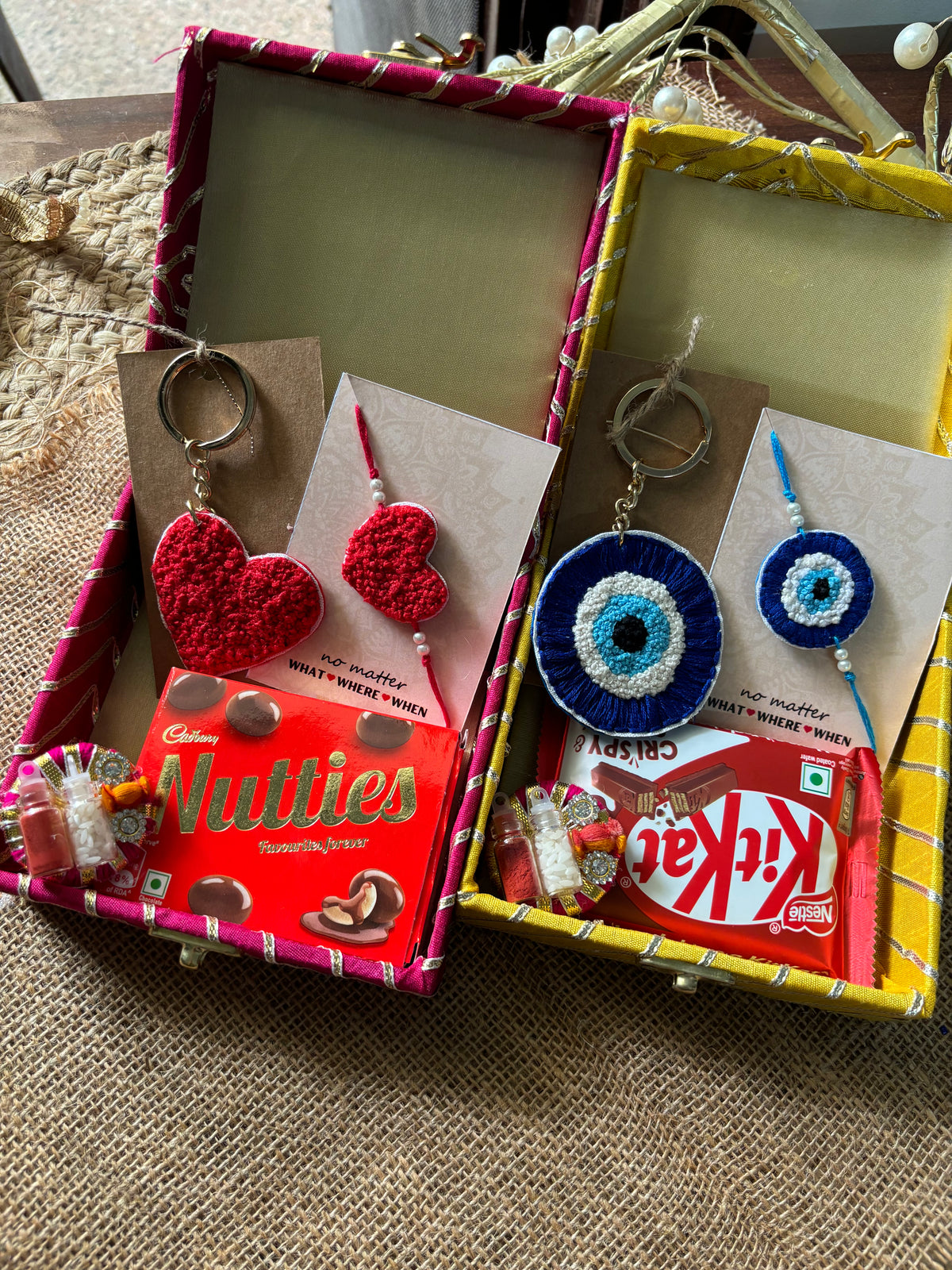 Rakhi and Keychain Hamper