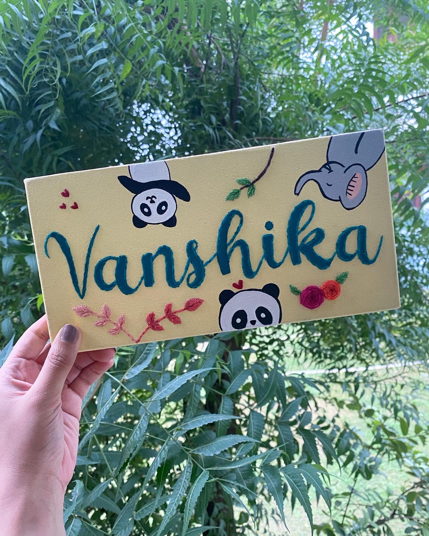 Personalized Name Plate with your favourite theme!