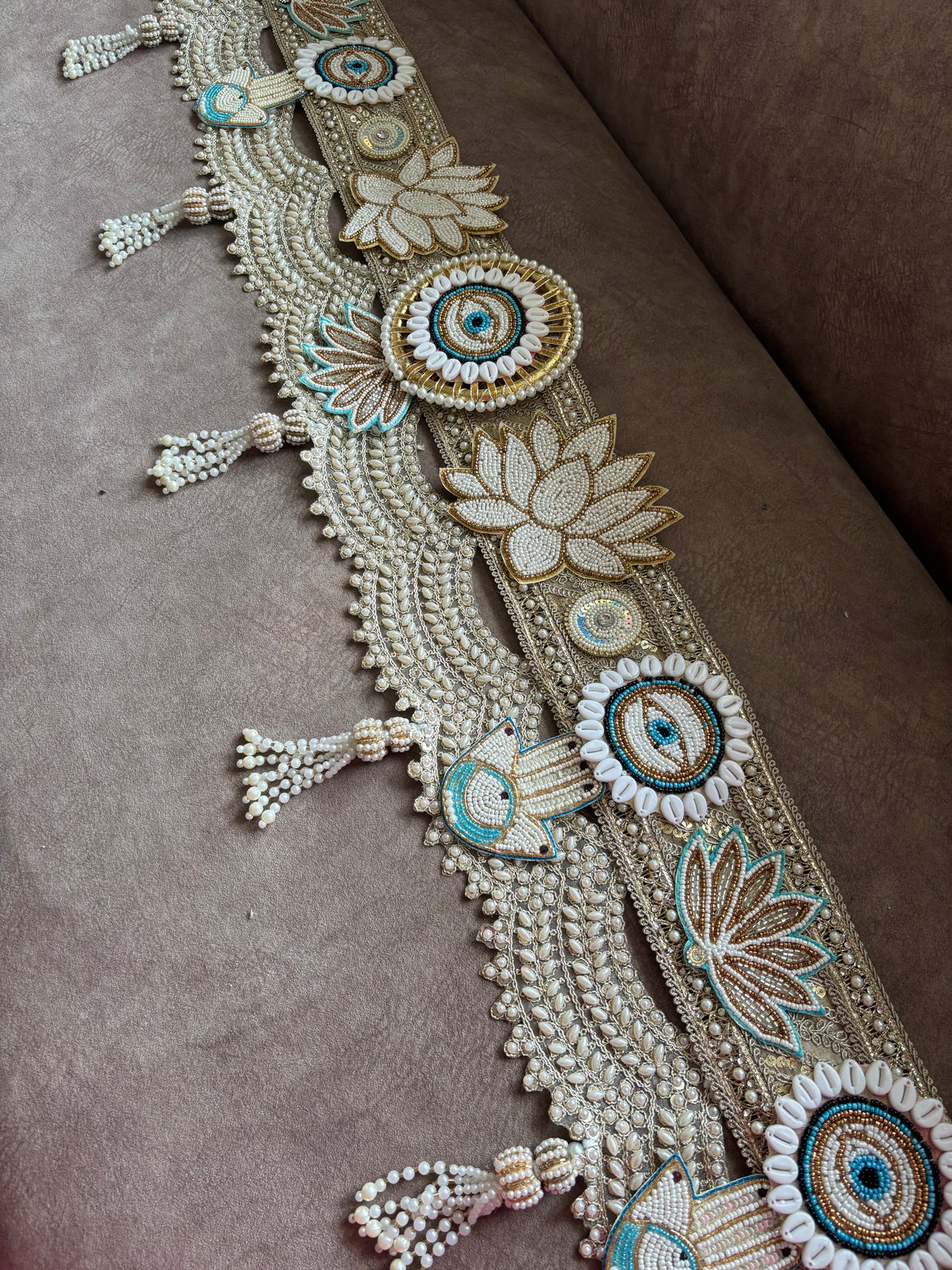 Blue Hamsa Bandhanwar - Diwali