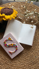 Embroidered Initials - Customized Journal