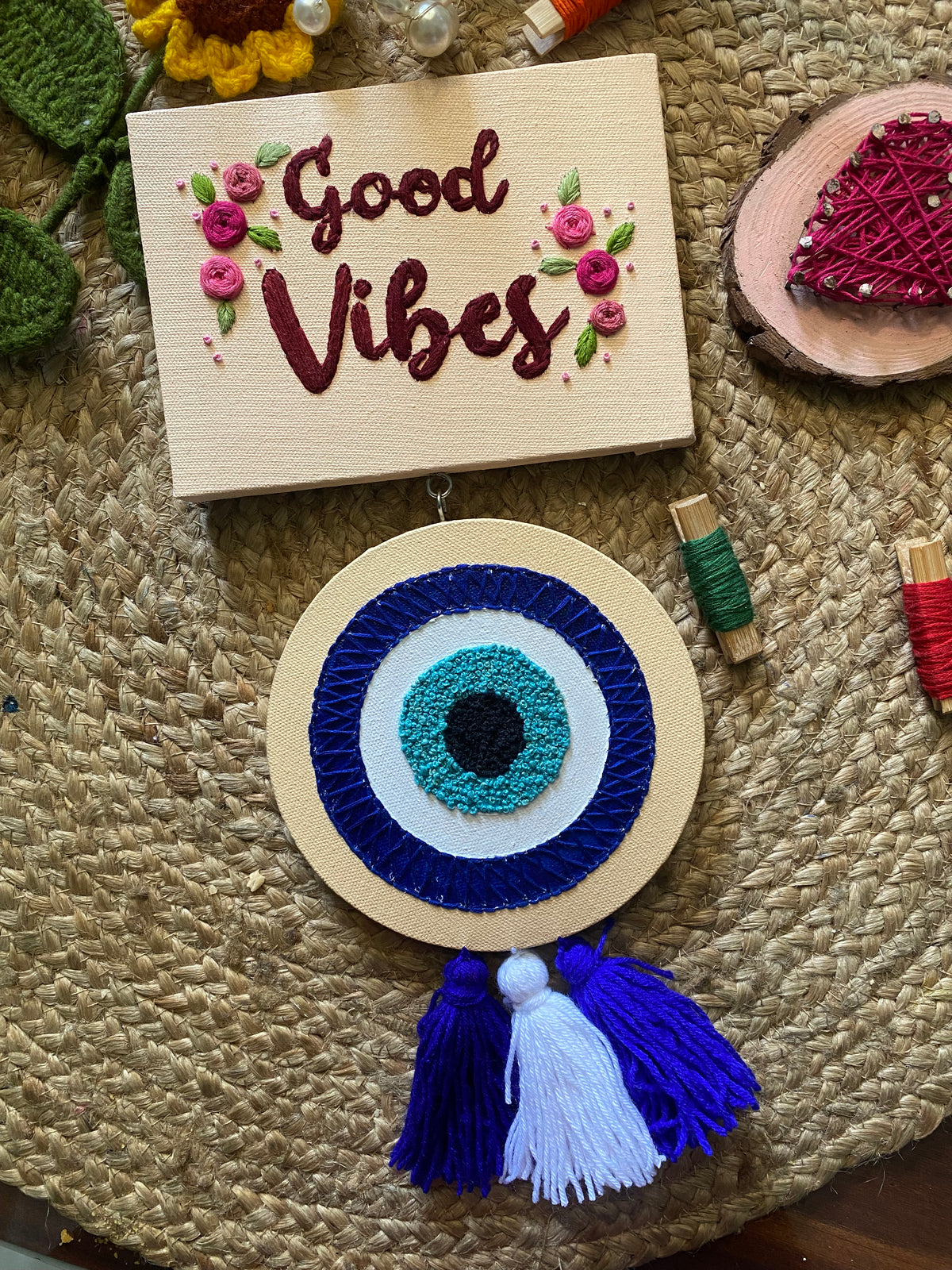 Good Vibes Only Wall Hanging