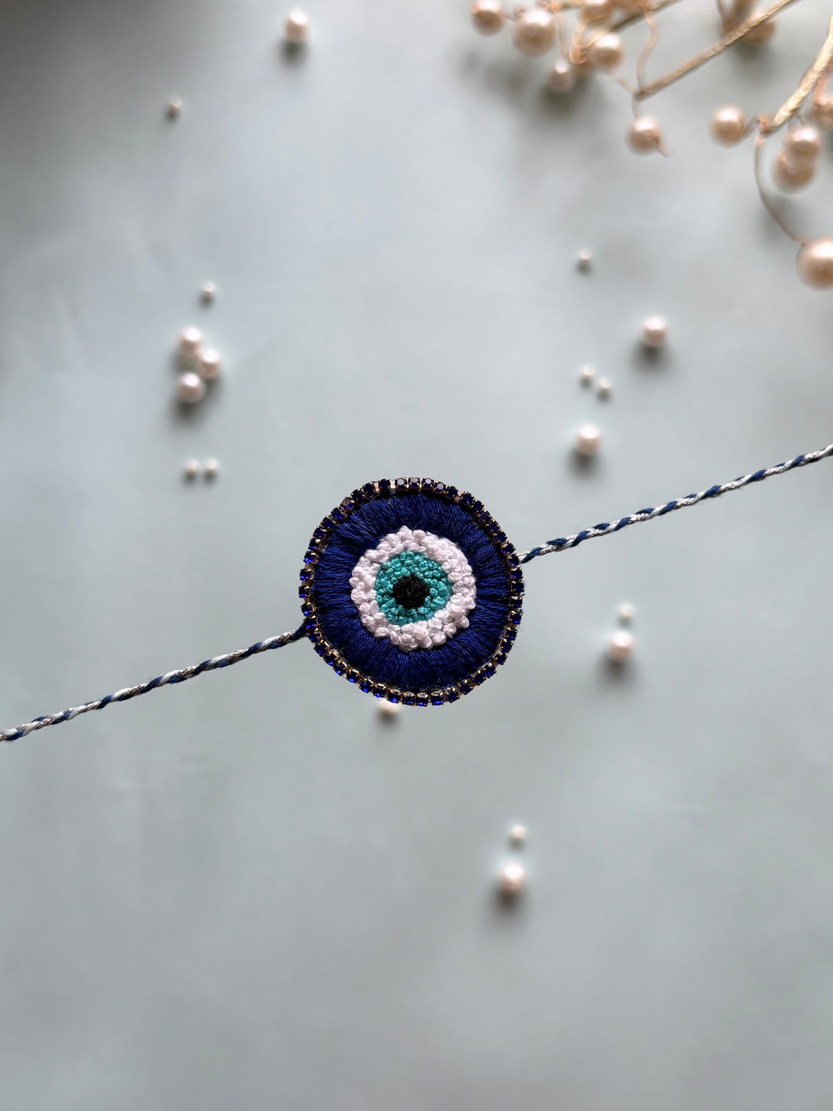 Nazar - Hand Embroidered Rakhi