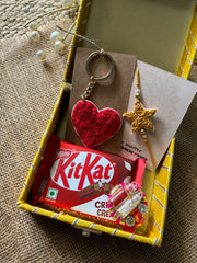 Rakhi and Keychain Hamper