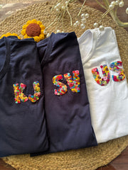 Customized Embroidered T-shirt