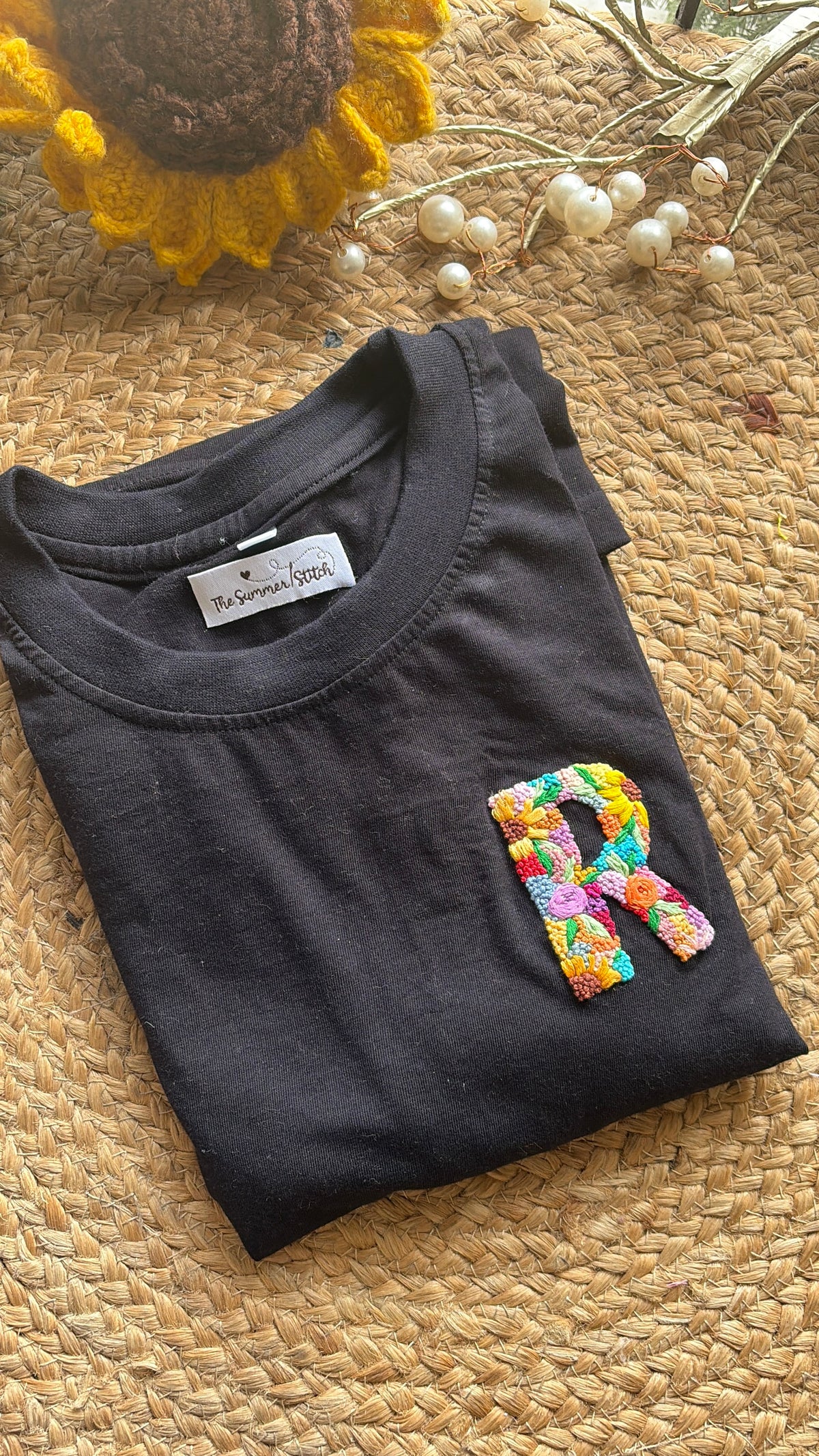 Customized Embroidered T-shirt