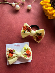 Lumi Knot - Embroidered Hair Tie