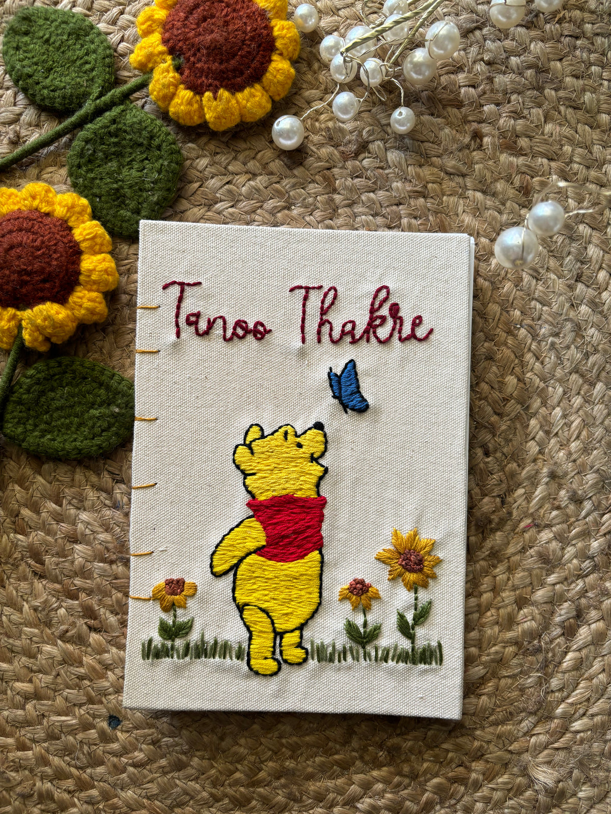 Love Pooh - Customized Hand Binded Journal