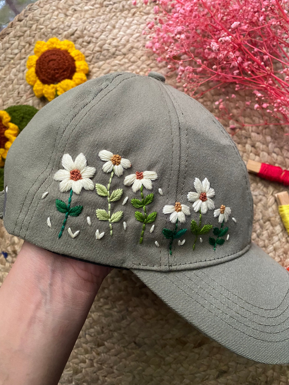 All Daisies - Embroidered Cap