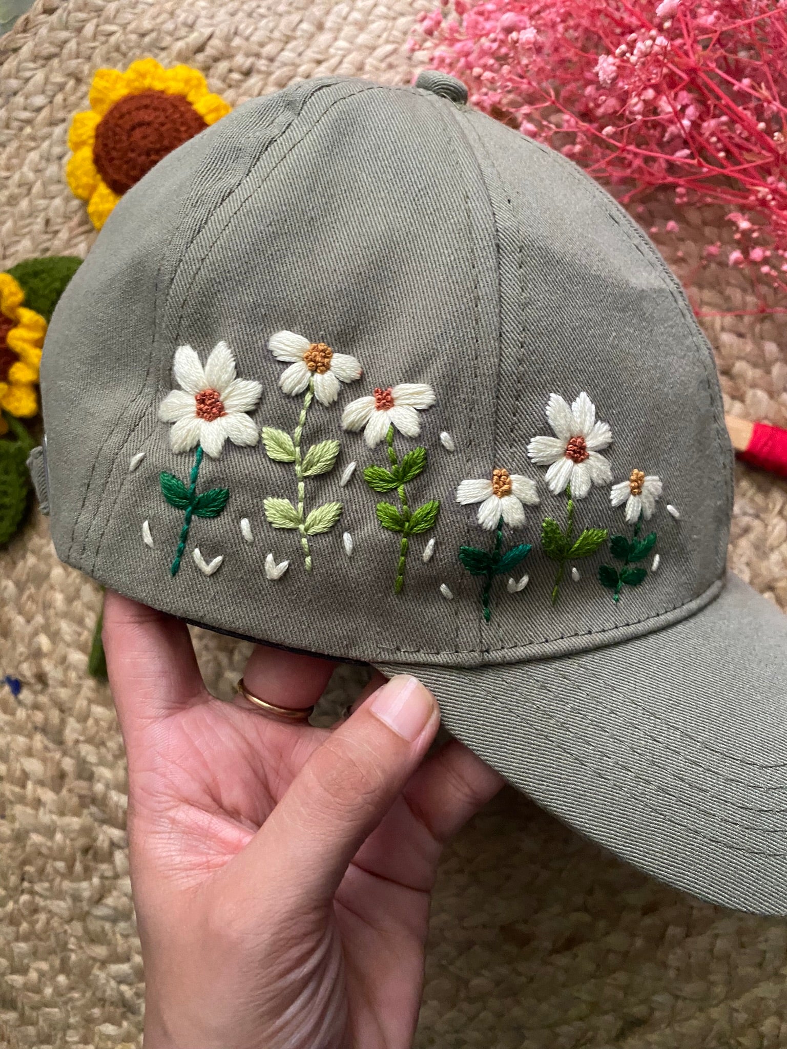 All Daisies - Embroidered Cap