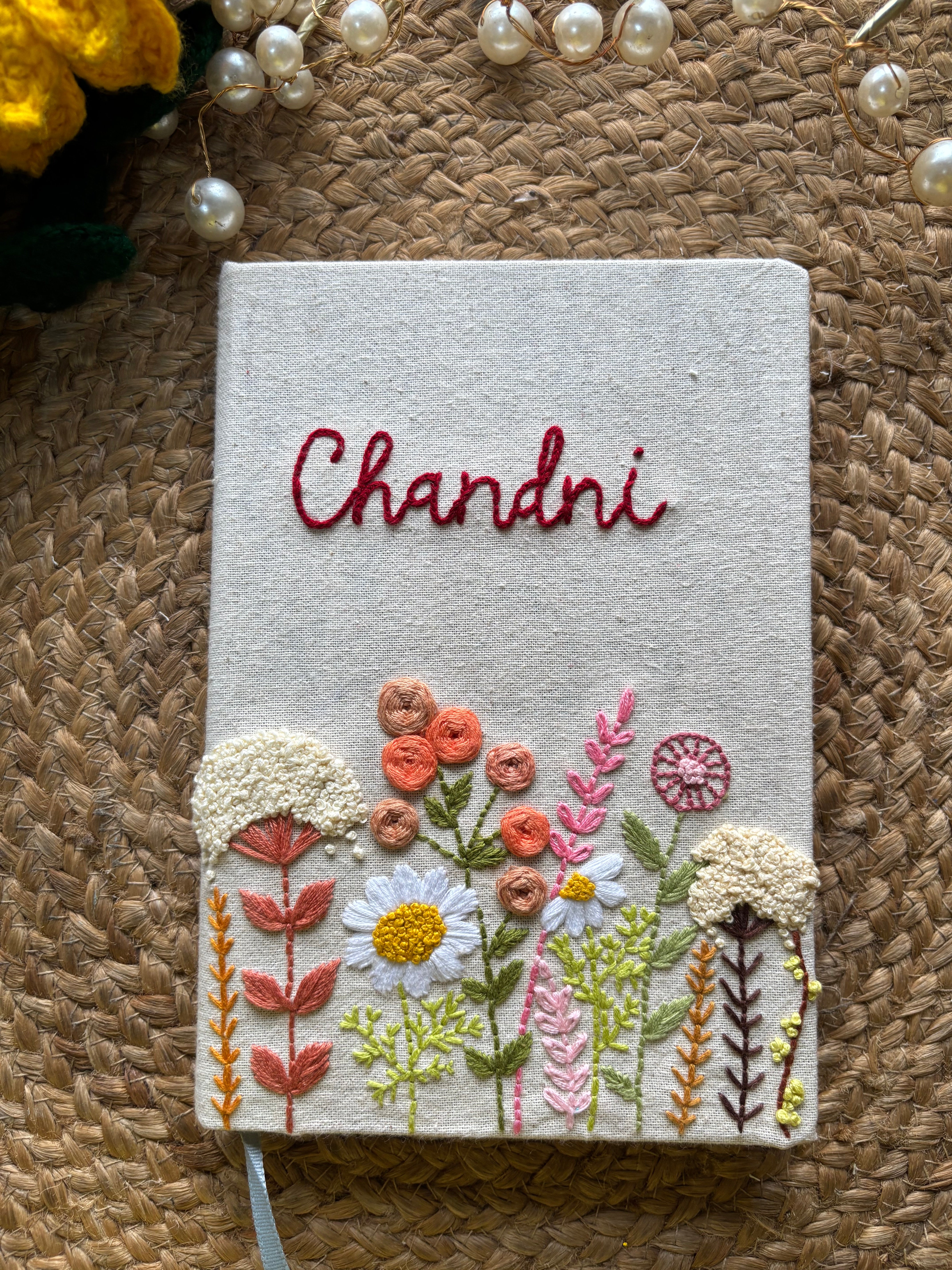 Bloome - Customized Hand Embroidered Journal