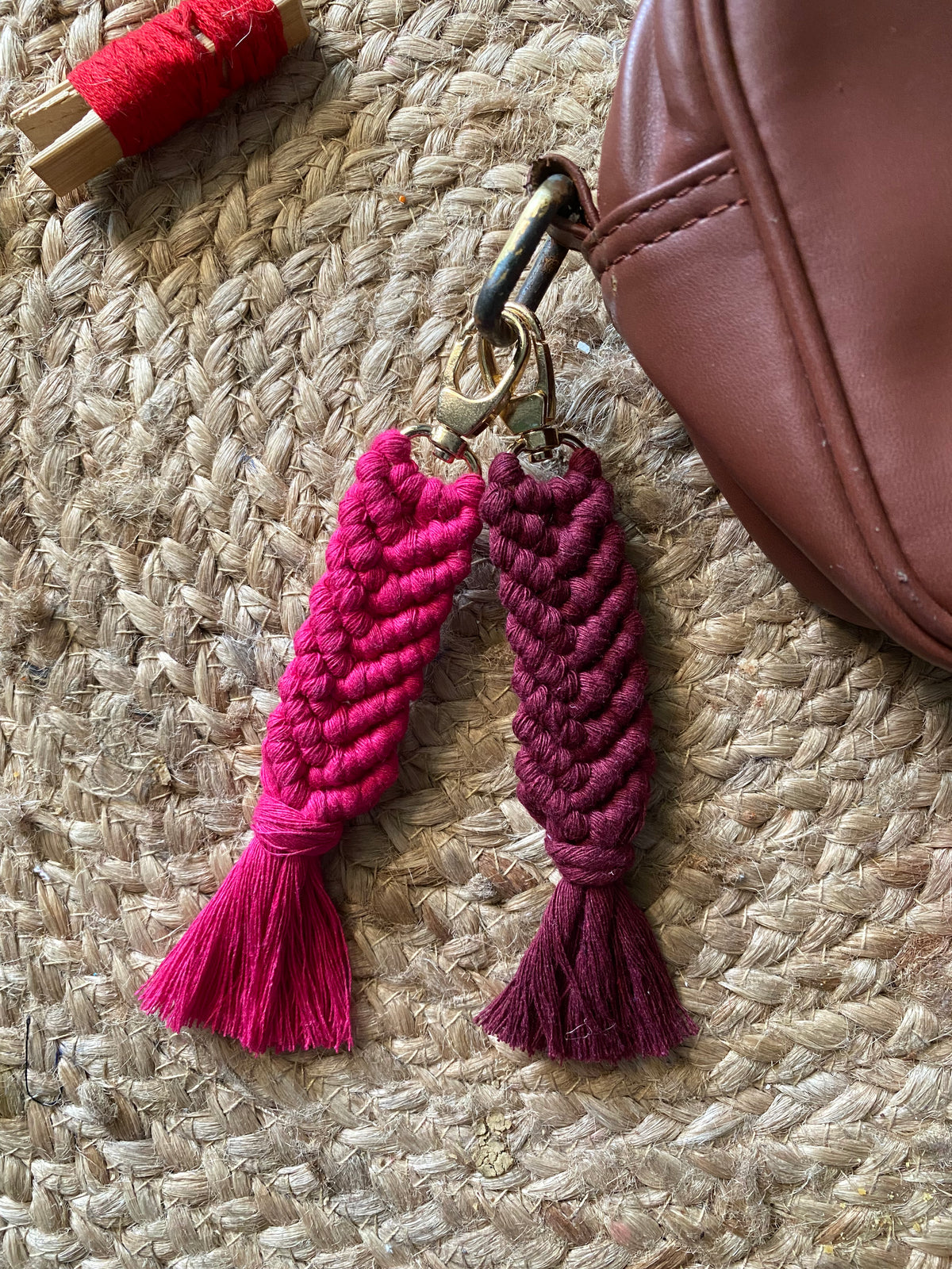 Macrame Keychain - Straight