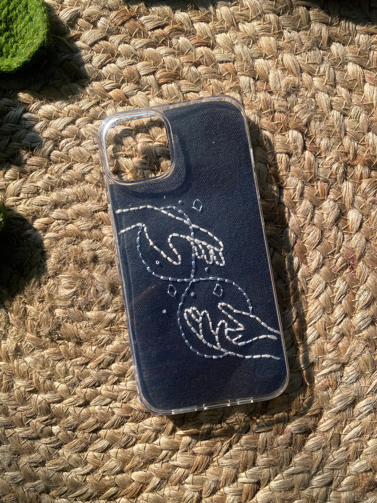 Infinite Hands - Embroidered Mobile Cover