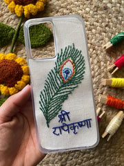 Mor Pankh - Embroidered Mobile Cover